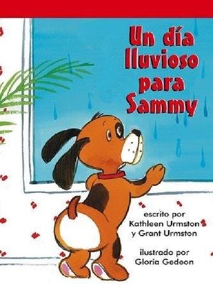 cover image of Un día lluvioso para Sammy